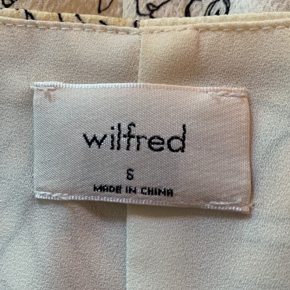 Wilfred Small Button Front Dress With Floral Patt… - image 6